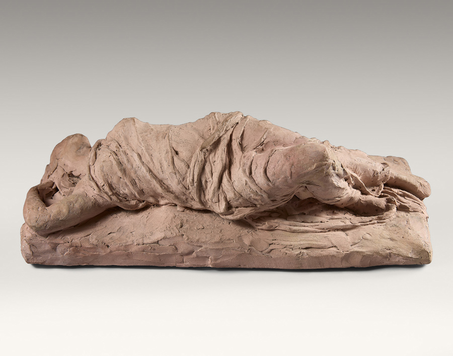 Augustin Moreau-Vauthier, Femme étendue à terre