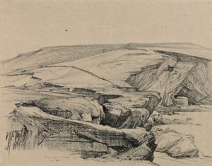 Henri Regnault, Vue prise de Lescoff — Pointe du Raz
